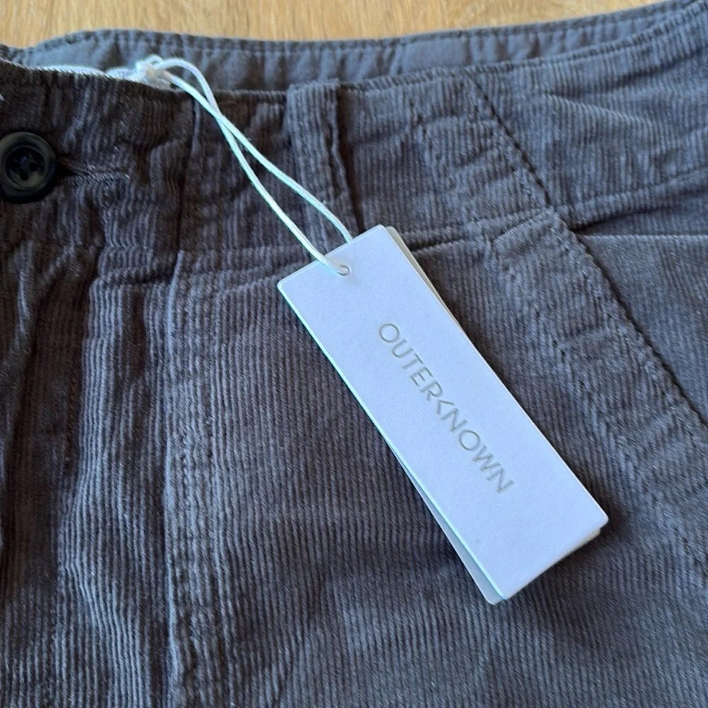 Outerknown Men's Dark Brown Corduroy Shorts